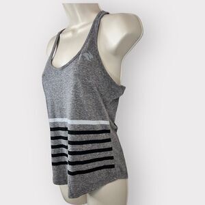 rabbit Racerback Tank in Gray and Black Size XS
